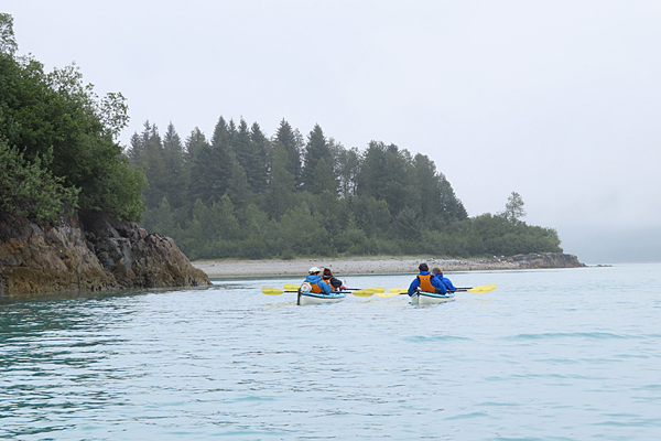 Kayaking in Glacier Bay National Park Alaska
