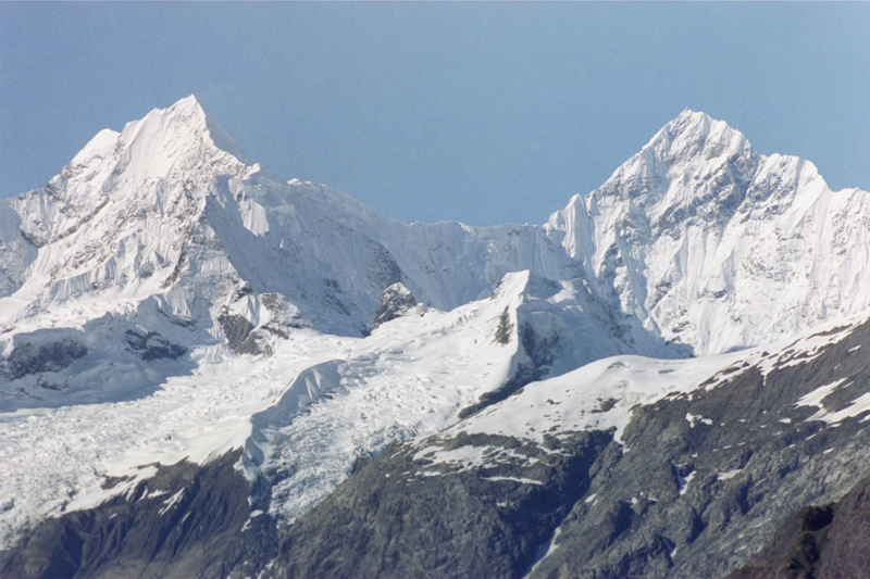 Snow peaked Mountain in Alaska