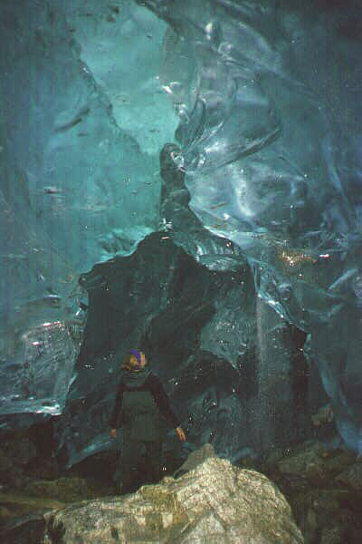 Ice Cave in Alaska