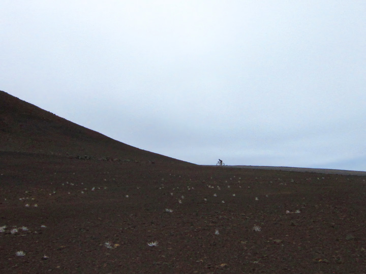 Bike on Haleakala