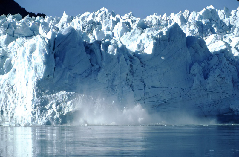 Calving Glacier in Alaska