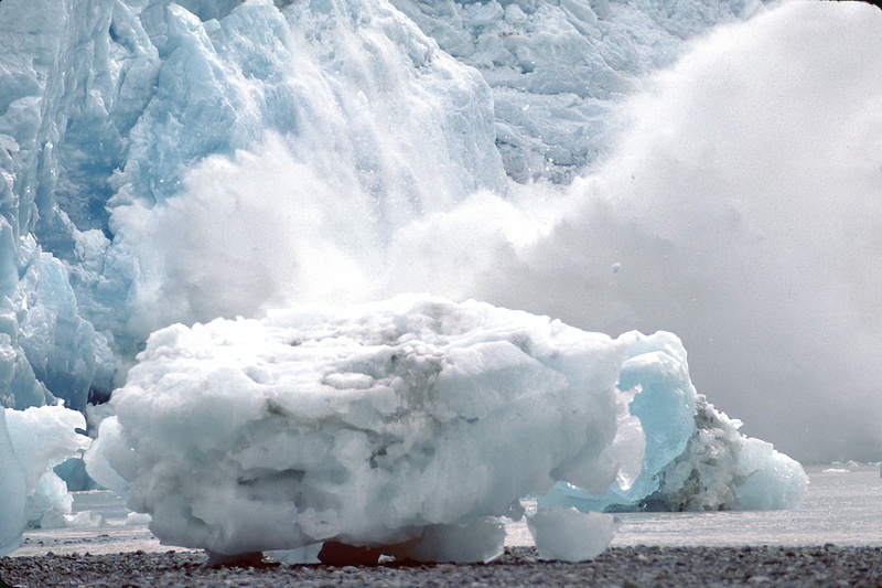 Calving Glacier in Alaska