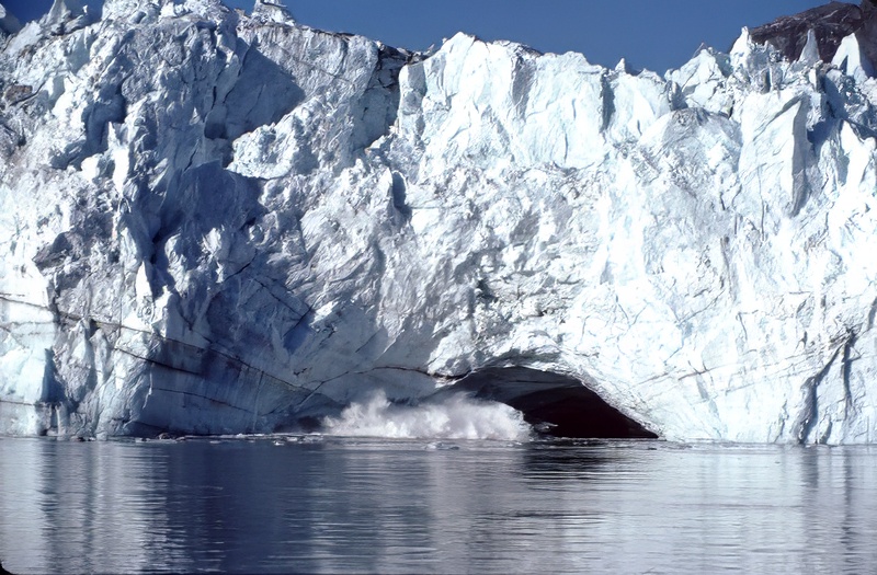 Calving Glacier in Alaska