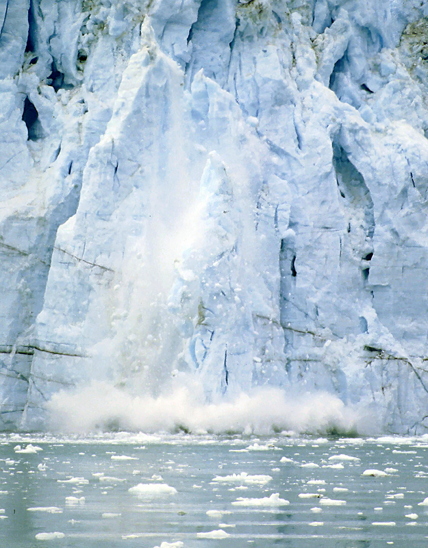 Calving Glacier in Alaska