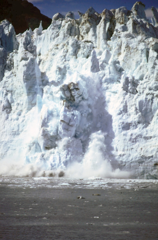 Calving Glacier in Alaska