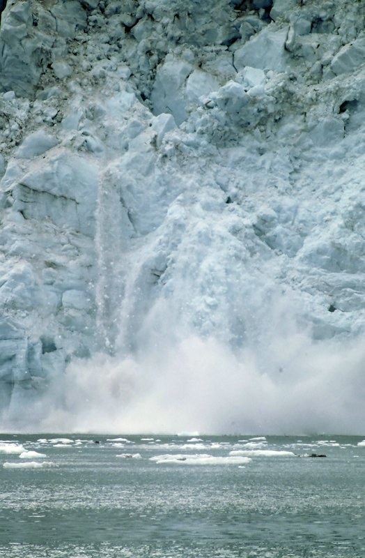 Calving Glacier in Alaska