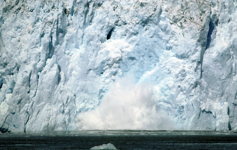 Calving Glacier in Alaska