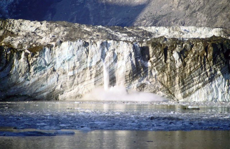 Calving Glacier in Alaska