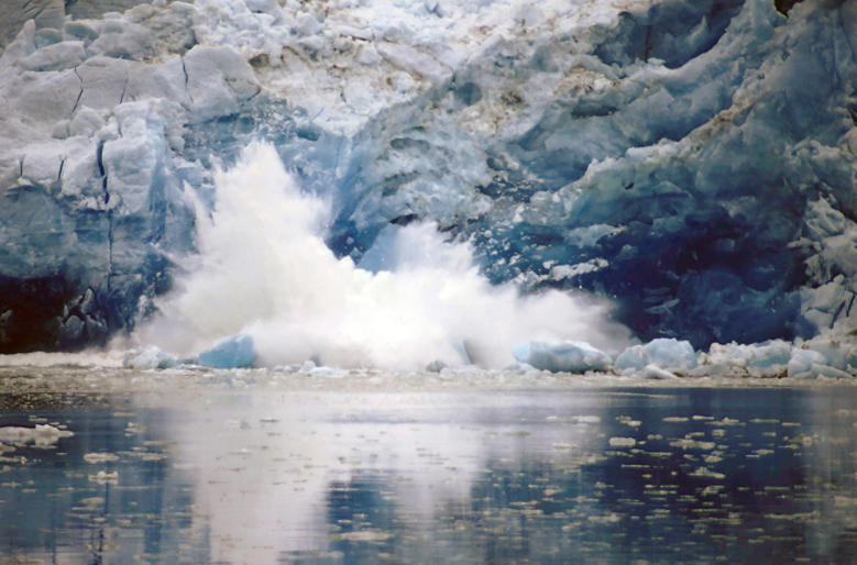 Calving Glacier in Alaska