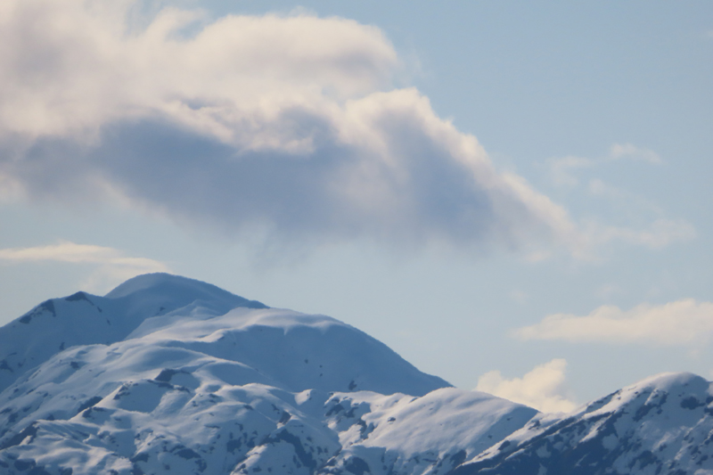 Mountain top in Alaska