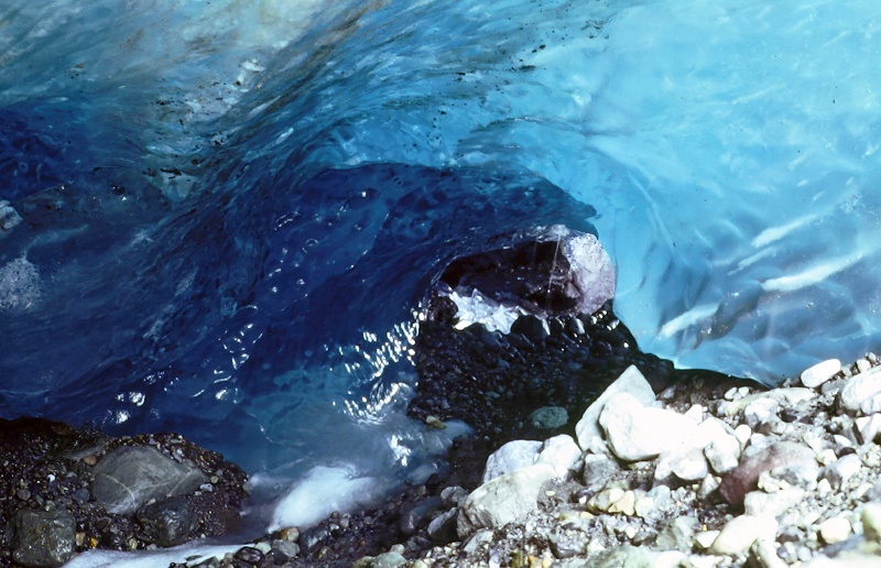 Ice Cave in Alaska