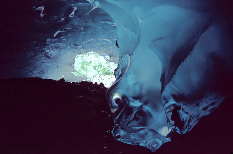 Ice Cave in Alaska