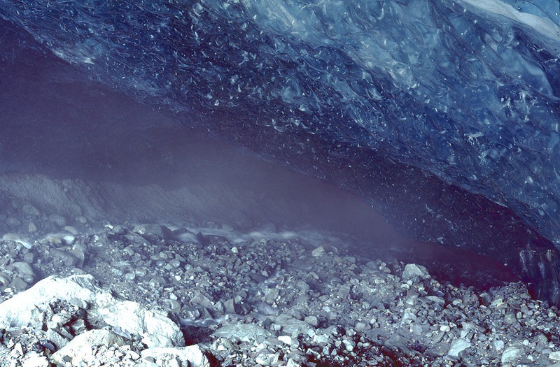 Ice Cave in Alaska