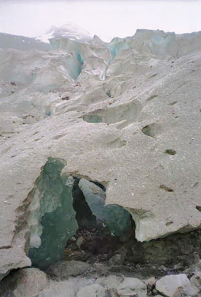 Ice Cave in Alaska