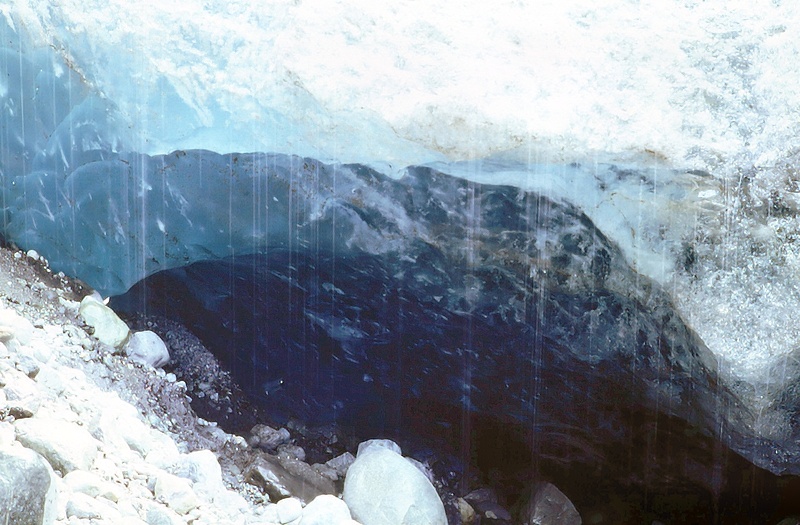 Ice Cave in Alaska