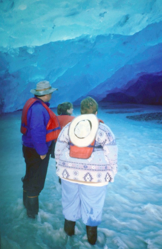 Ice Cave in Alaska