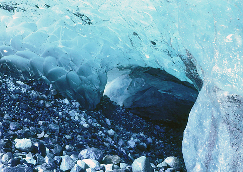 Ice Cave in Alaska