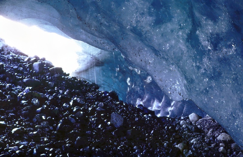 Ice Cave in Alaska