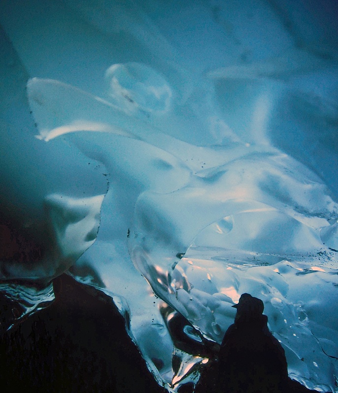 Ice Cave in Alaska