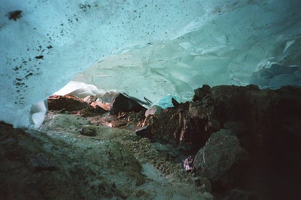 Ice Cave in Alaska