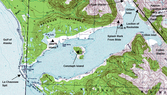 lituya bay map