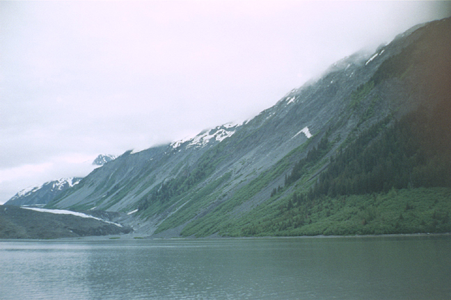 1958 lituya bay rock slide spot