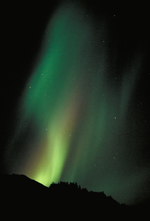 aurora borealis northern lights in alaska