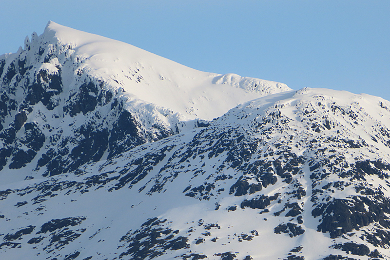 Mountain top in Alaska