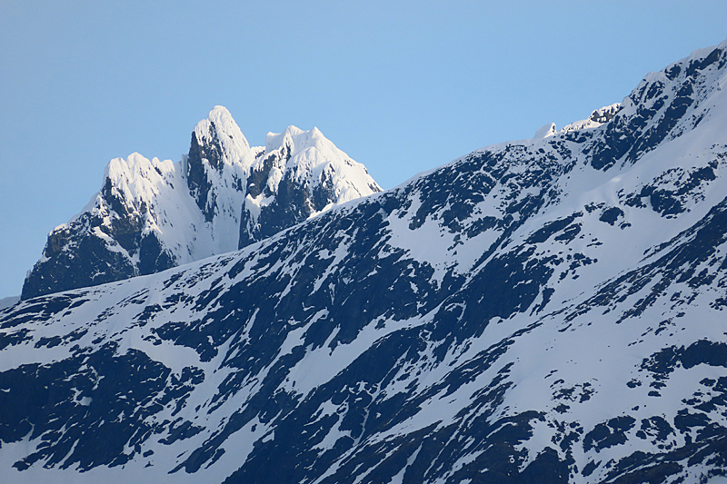 Mountain top in Alaska