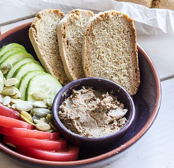 mushroom pate appetizer