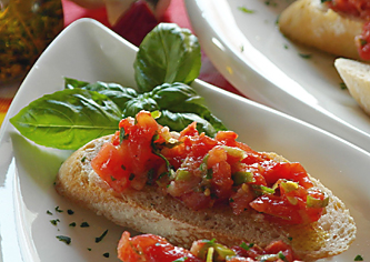 bruschetta crustini picture